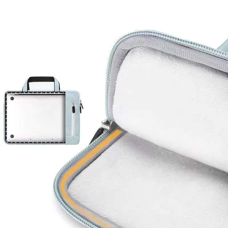 Túi Da PU Đựng Laptop Chống Thấm Nước Thời Trang Cho Nam Và Nữ 13 14 15 6 inches