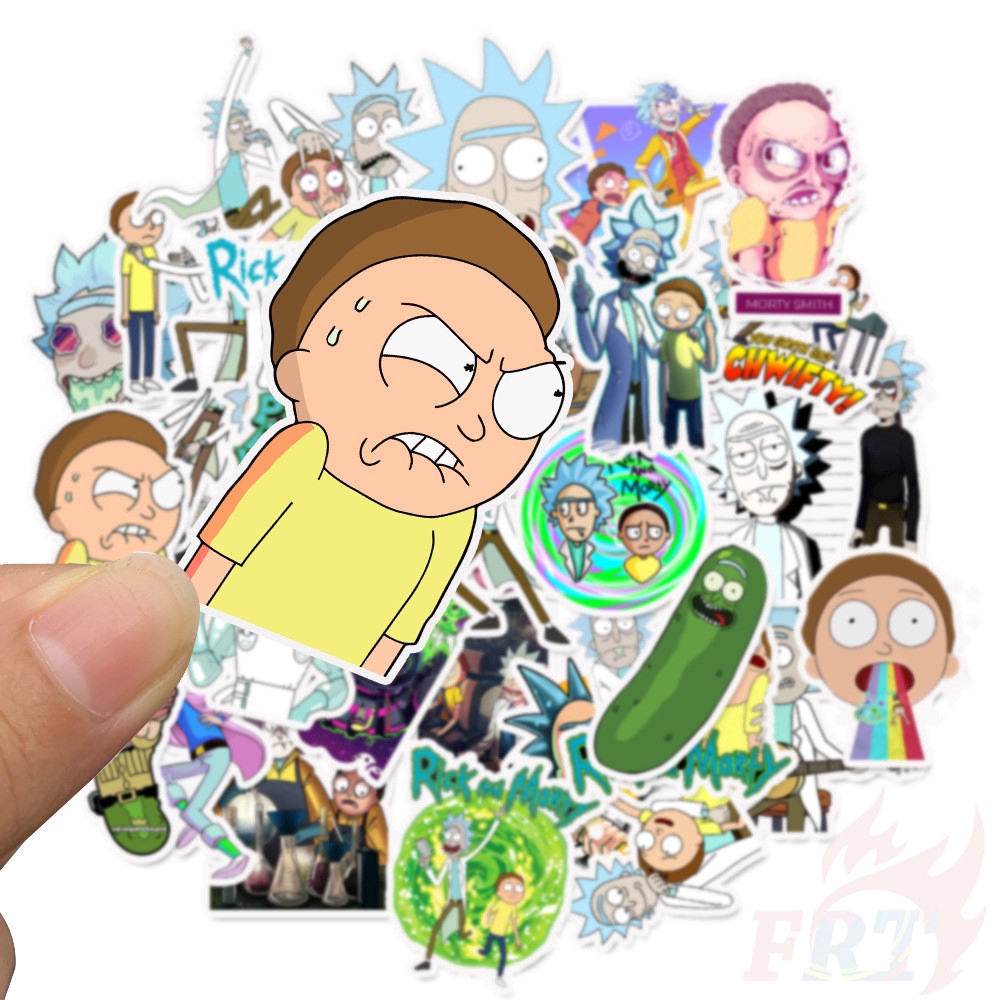 Set 35 nhãn dán tường nhiều kiểu hoạt hình độc đáo