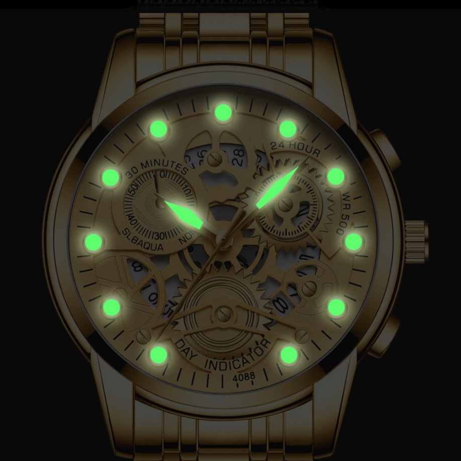 Đồng hồ nam cao cấp INDICATOR, kim phát quang sang trọng,trẻ trung, phong cách doanh nhân | BigBuy360 - bigbuy360.vn