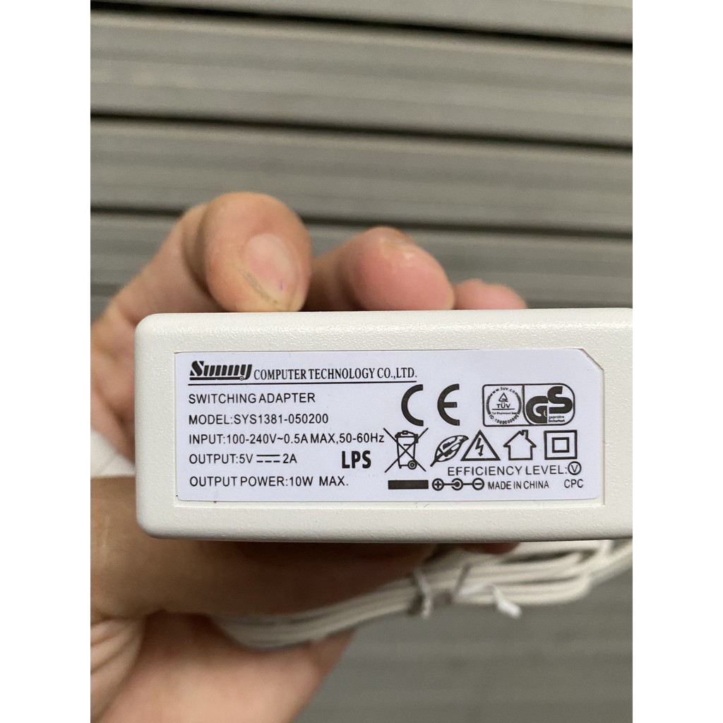 Dây nguồn 5V 2A CONVERTER QUANG bảo hành 12 tháng