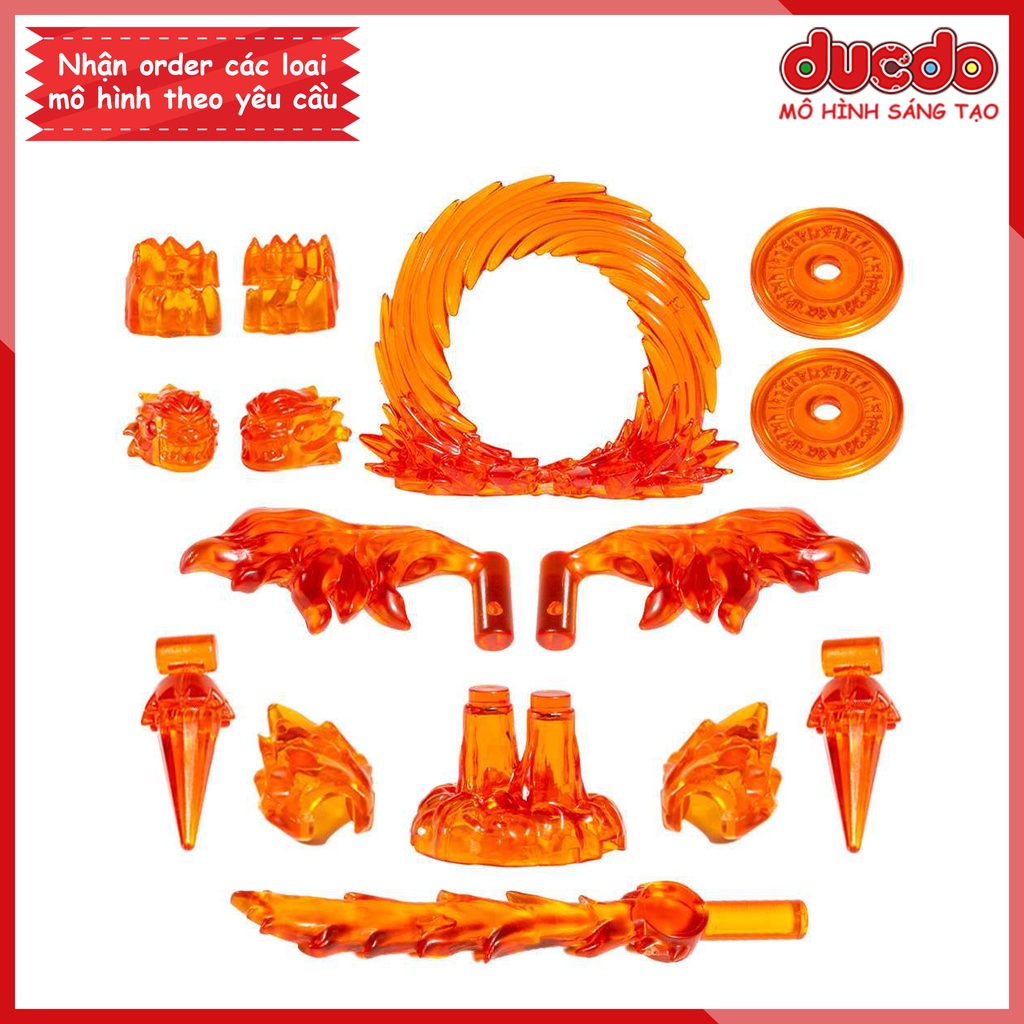 COMBO 15 Món Set Hiệu Ứng Năng Lượng Cho Nhân Vật Minifigures NO.1404 - Đồ chơi Lắp ghép Xếp hình Mini Mô hình