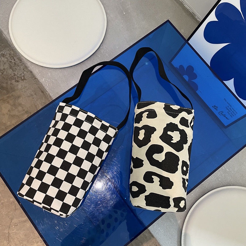 Túi Xách Vải Canvas Màu Sắc Đơn Giản Phong Cách Hàn Quốc