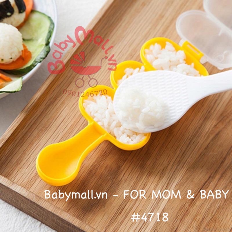 Lắc cơm bento Tặng vá xúc cơm nhỏ xinh 4718