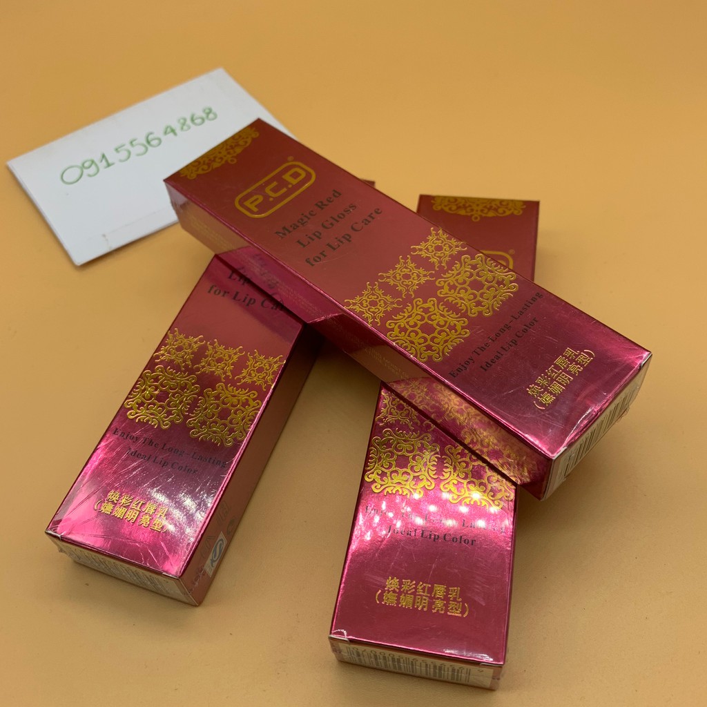 Dưỡng môi PCD dưỡng ẩm và kích màu. Cải thiện màu môi sau phun xăm | BigBuy360 - bigbuy360.vn