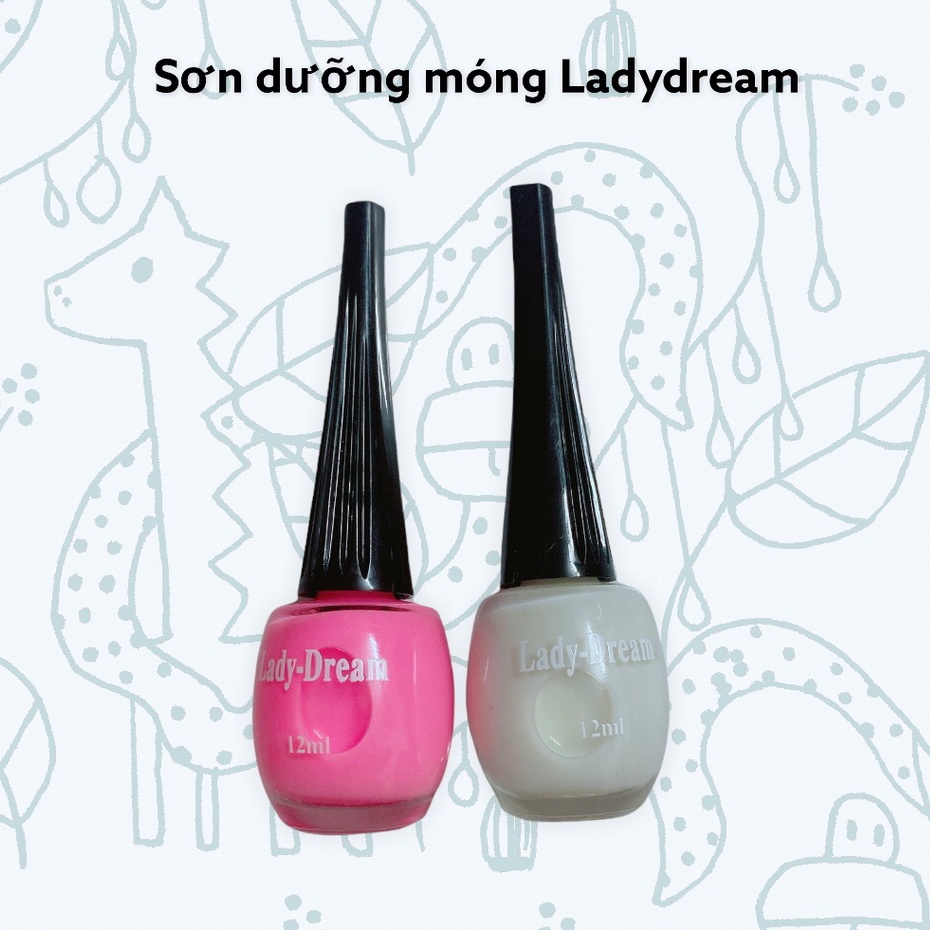 Sơn dưỡng móng Ladydream 12ml