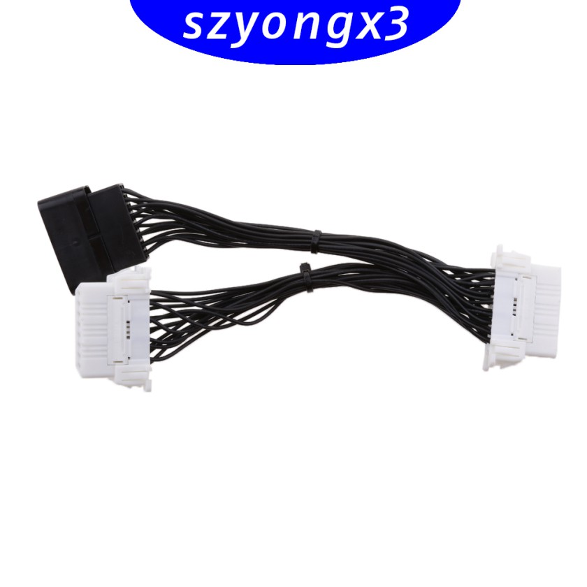 Dây Cáp Nối Dài Kiểm Tra Lỗi Xe Ô Tô Từ 1 Sang 2 Obd2 16 Pin