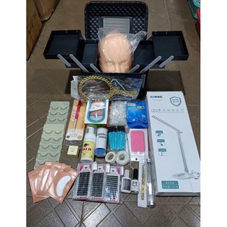 Combo full đồ nghề mi (nối mi#trang điểm mắt)