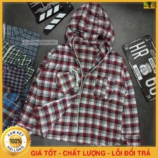 Áo Chống Nắng 1 lớp BigSize💖FREE SHIP💖Áo Chống Nắng Nam Kẻ Caro - Chất Liệu Kaki Mềm Loại Cao Cấp - Thông Hơi - Mát - xd