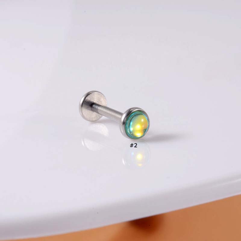 1 Khuyên Xỏ Sụn Tai Bằng Thép Không Gỉ 16G