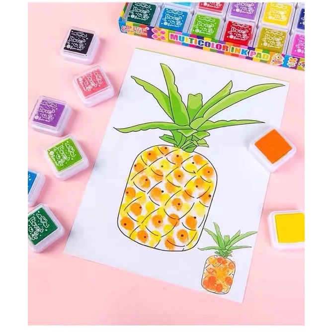 [HOT] Bộ Tranh Màu Tô Bằng Ngón Tay Nhiều Hình Ảnh Đơn Cho Bé Vui Chơi Sáng Tạo