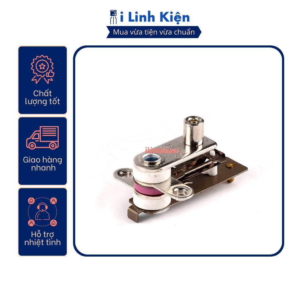 Rơ le nhiệt , rơ le lưỡng kim dùng cho nồi áp suất , nồi cơm điện.