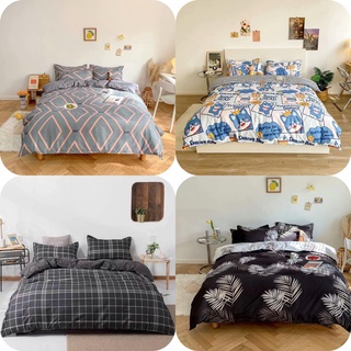 ộ chăn ga gối Cotton poly có trần bông sẵn  Bedding đáng yêu chăn ga Hàn Quốc miễn phí bo chun drap ga giường