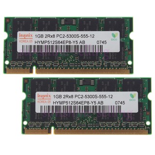 ram laptop ddr2 1ghz buss 800 pc2-6400 (hãng ngẫu nhiên)