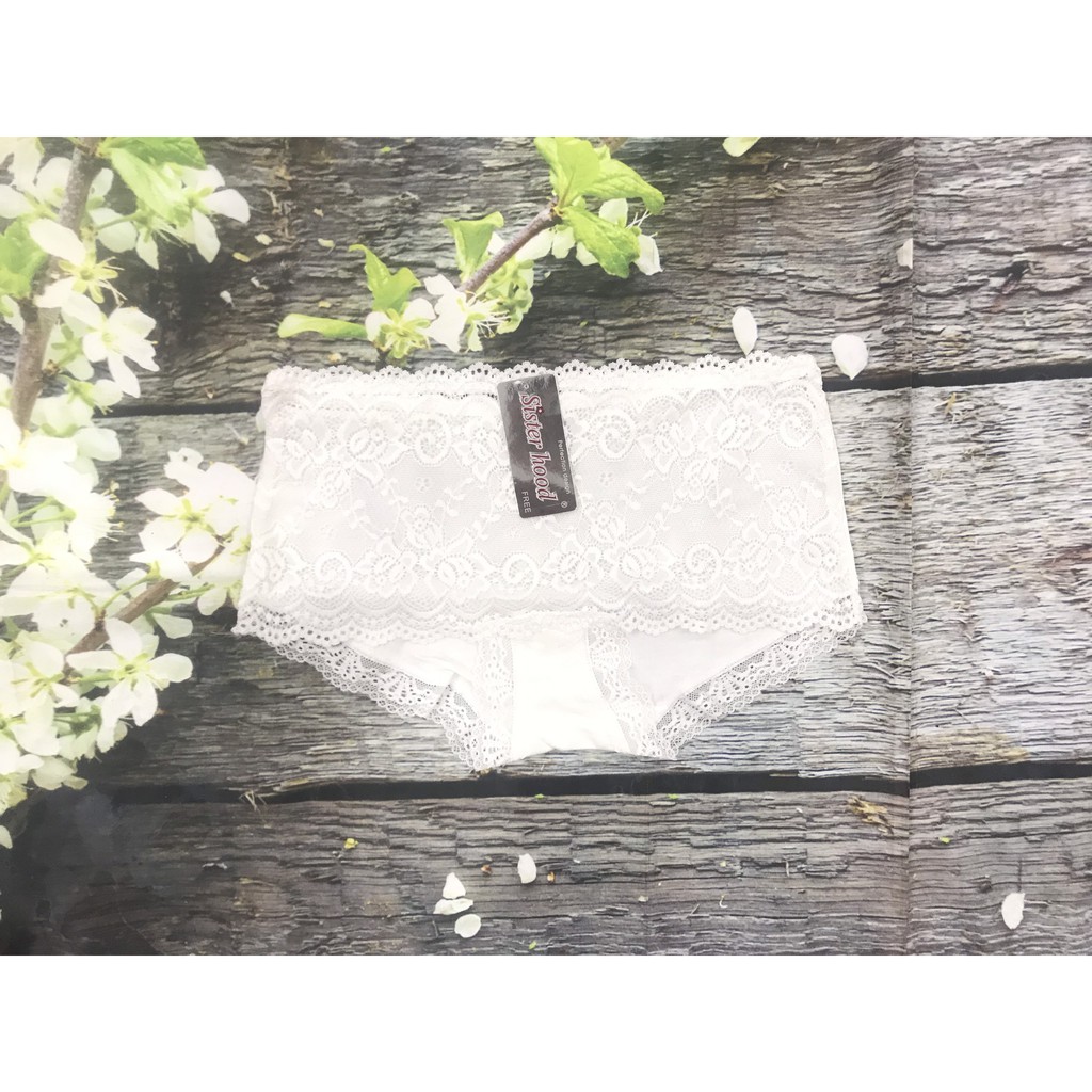  Quần lót nữ, chip cotton ren trước gen bụng cao Thái Lan Sisterhood 5575 Leblur | BigBuy360 - bigbuy360.vn