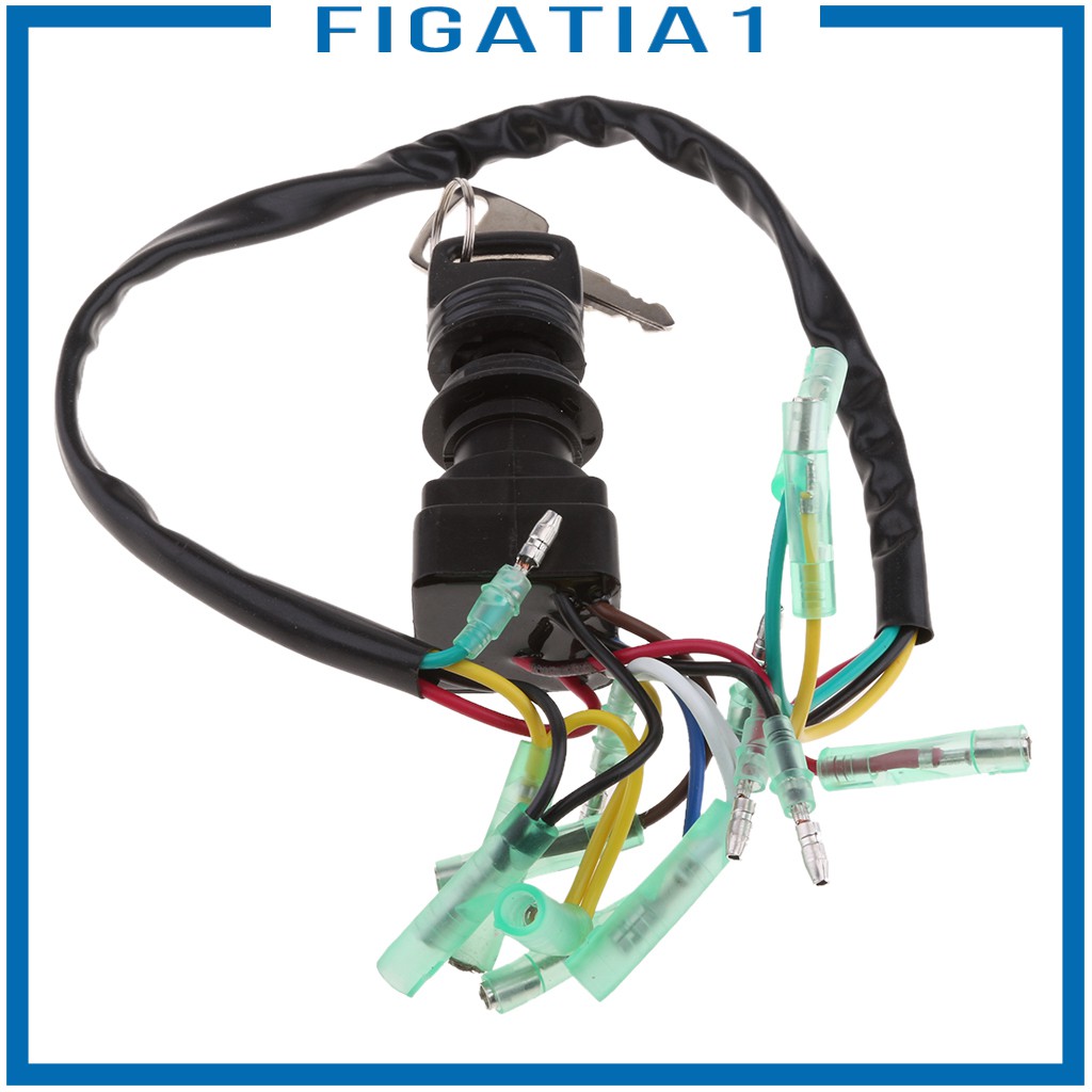 Ổ Khóa Khởi Động figatia1 Cho Xe Yamaha Outboard 2 &amp; 4