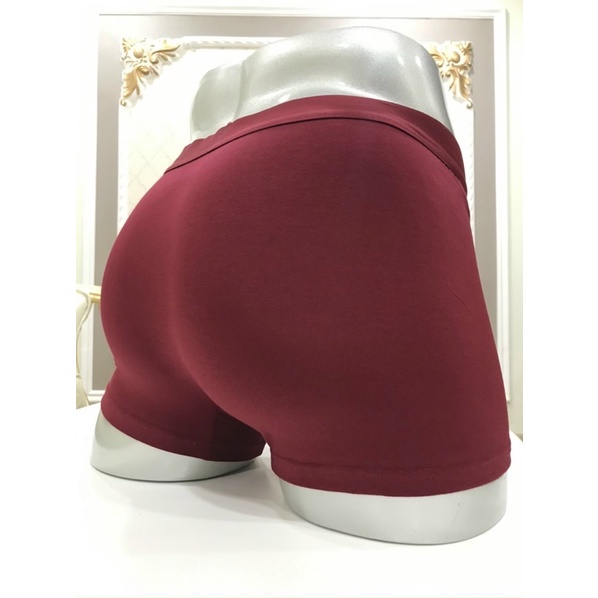 Boxer quần lót nam sexy ( che tên sản phẩm) màu trơn cho nam Nô Store