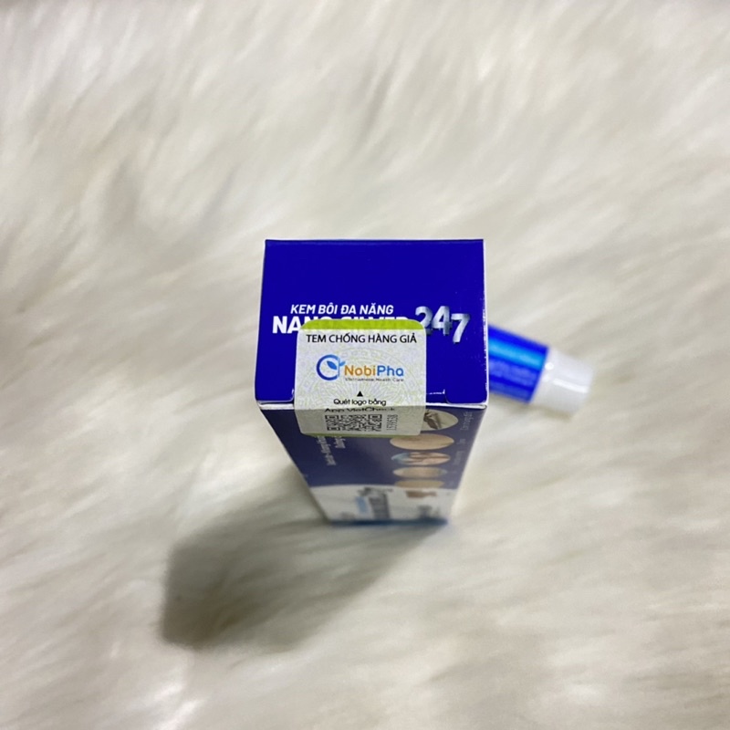 Kem bôi giảm ngứa, rôm sảy, viêm da Colloidal silver 247 tuýp 10g - Kháng khuẩn dùng được cho phụ nữ có thai và trẻ nhỏ