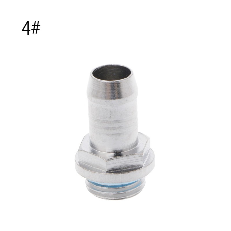 Đầu nối ống nước chất liệu đồng thau G1 / 4" dành cho hệ thống làm mát nước máy tính OD 6 / 7.2 / 9 / 11mm