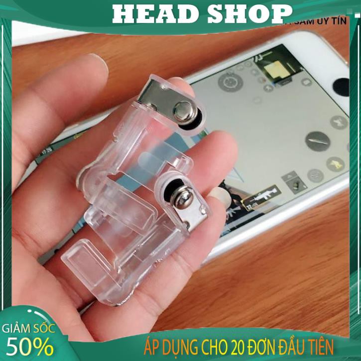 Bộ 2 nút bấm cơ F3 hỗ trợ Pubg Mobile, Ros Mobile, Ipad - Thế hệ F3 (Nút cơ) HEAD SHOP