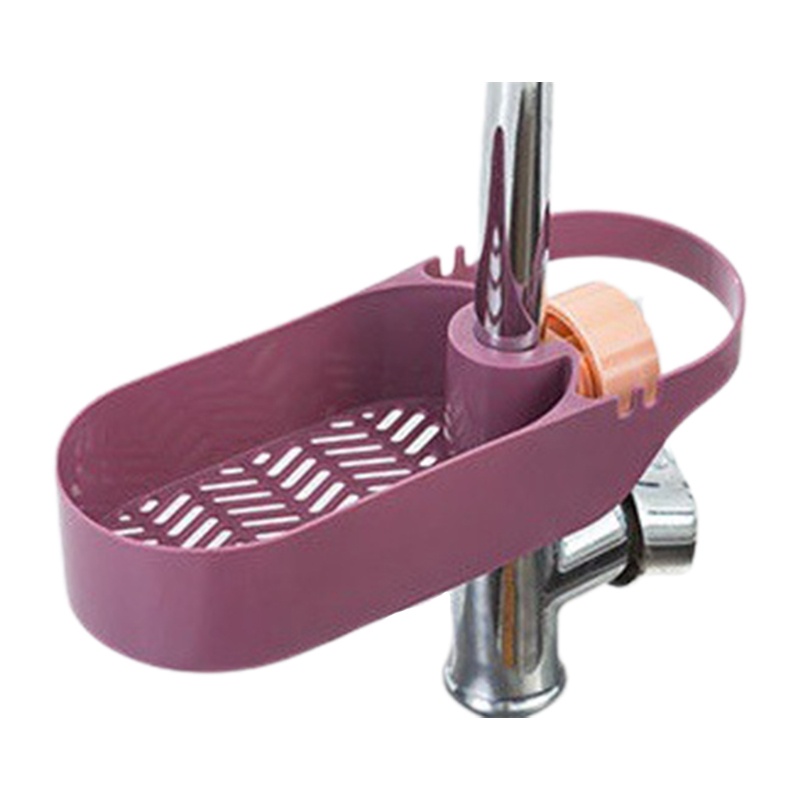 Giá Đỡ Miếng Bọt Biển Rửa Chén Gắn Vòi Nước Tiện Lợi