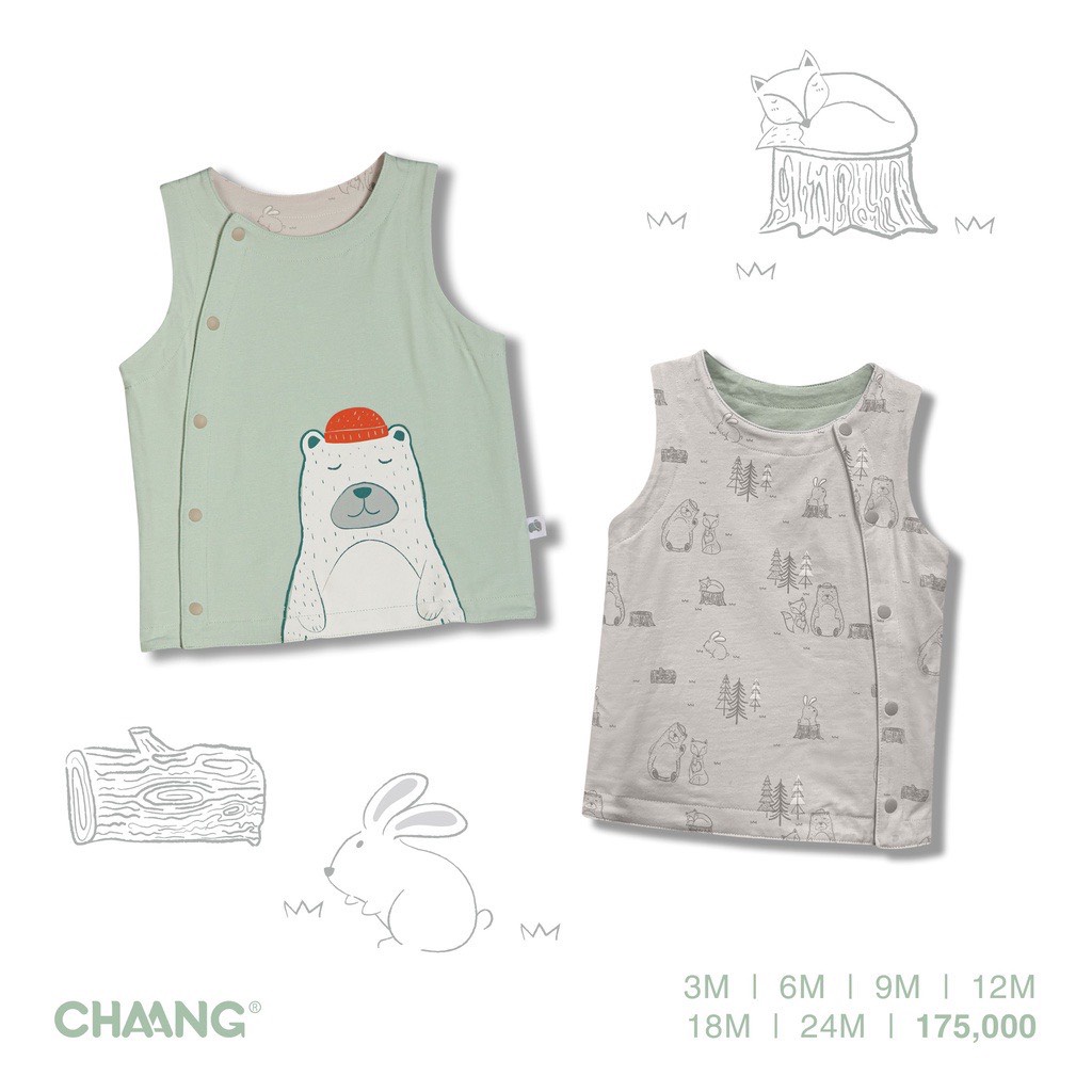 [Hàng Xả] Áo gile cho bé trai và gái đi học đi chơi