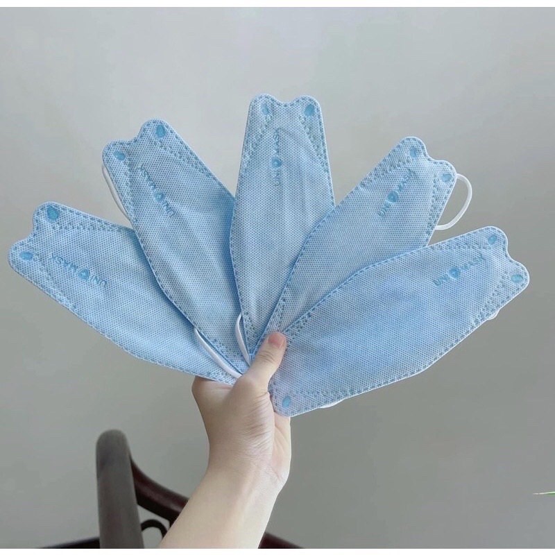 50 chiếc Khẩu trang 4D tiêu chuẩn Hàn Quốc Kf94 (đóng gói 10 túi)