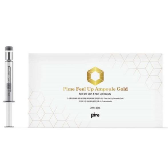 [CHÍNH HÃNG] TẾ BÀO GỐC VÀNG TRẺ HÓA NÂNG CƠ PIME FEEL UP AMPOULE GOLD ( 2ML X 20EA) | BigBuy360 - bigbuy360.vn