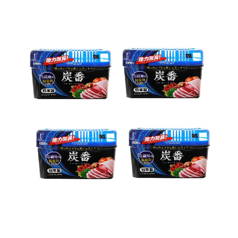 Daiso Than Hút Ẩm Charcoal Odour Absorber For Refrigerator 200G