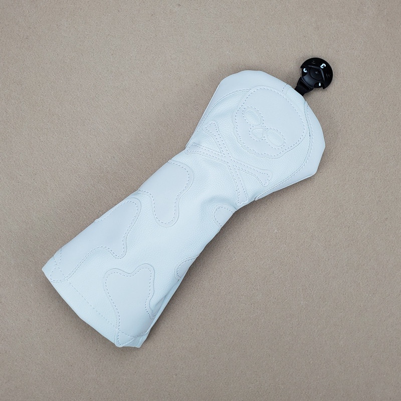 Chất Lượng Cao Màu Đen Đầu Lâu Cá Tính Bộ Câu Lạc Bộ Golf Head Cover Bảo Vệ Bóng Cap Đa Năng Golf Wood cover wYsb