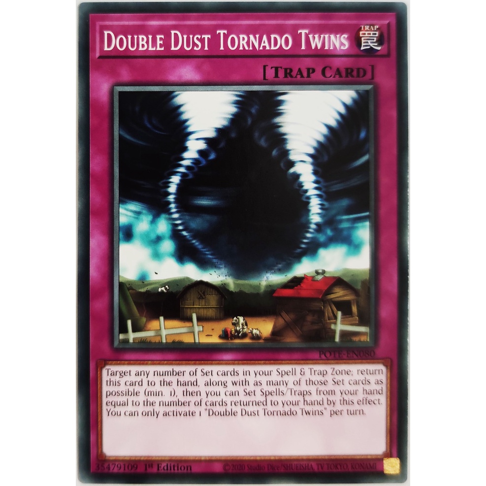 [Thẻ Yugioh] Double Dust Tornado Twins |EN| Common