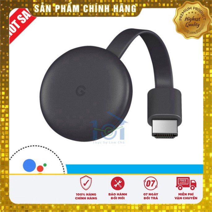 BIG SALE Thiết bị Google Chromecast 3 cho tivi BIG SALE