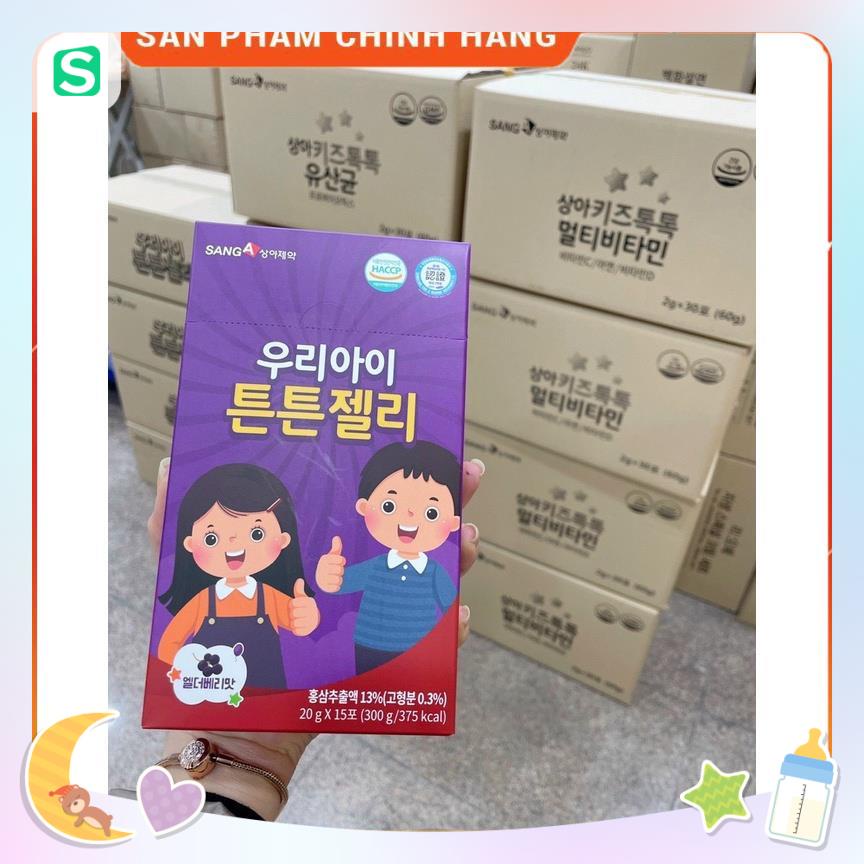 Thạch hồng sâm baby Sanga cho bé từ 12 tháng nội địa Hàn Quốc