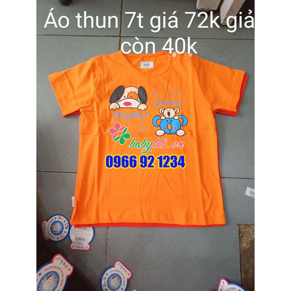 Áo thun cho bé, áo cộc tay trẻ em  - Thanh lý