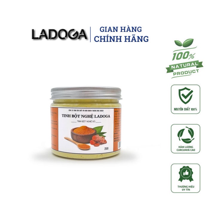 Tinh bột nghệ Đỏ nguyên chất Ladoga