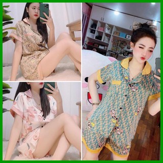 Đồ Bộ Pijama- Bộ Lụa 3D Hàng Cao Cấp Loại 1