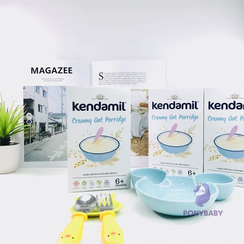 Bột Ăn Dặm Kendamil Cho Bé 6m+ Hộp Giấy 150gr