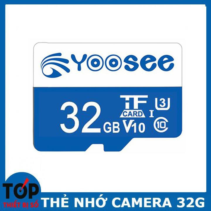 Thẻ nhớ Micro SD 32G CLass 10 CHO Camera Yoosee | BigBuy360 - bigbuy360.vn