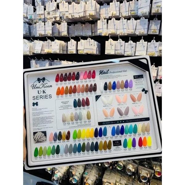 Sơn gel UK cao cấp công nghệ Nhật Bản - siêu đặc mướt mã 47-&gt;91