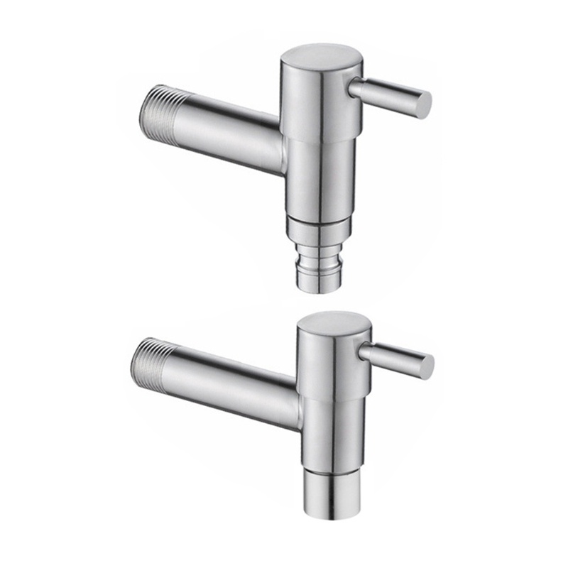 Vòi Nước Gắn Tường Bằng Thép Không Gỉ Tiện Dụng Cho Gia Đình