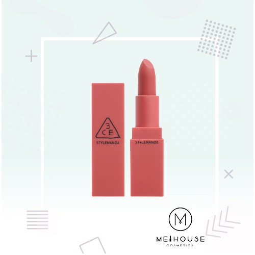 Son lì 3CE Mood Recipe Matte Lip Color 218 Mirrorlike - Hồng Nude