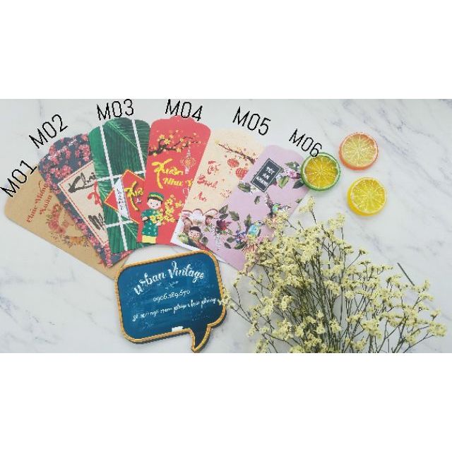 🎁 [Có sẵn] Lì xì đẹp mẫu 2020 (10bao/tập)