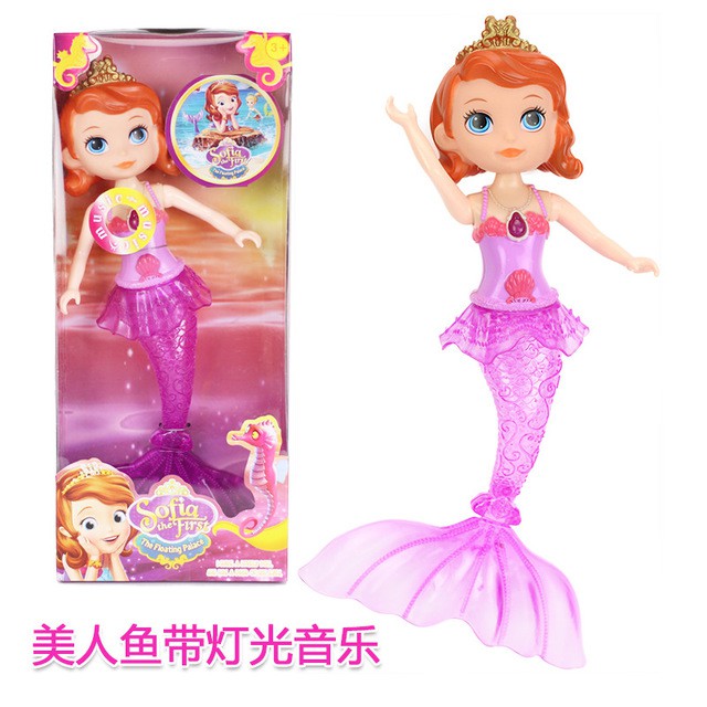 Bộ Đồ Chơi Búp Bê Barbie Nàng Tiên Cá Xinh Xắn Cho Bé Gái