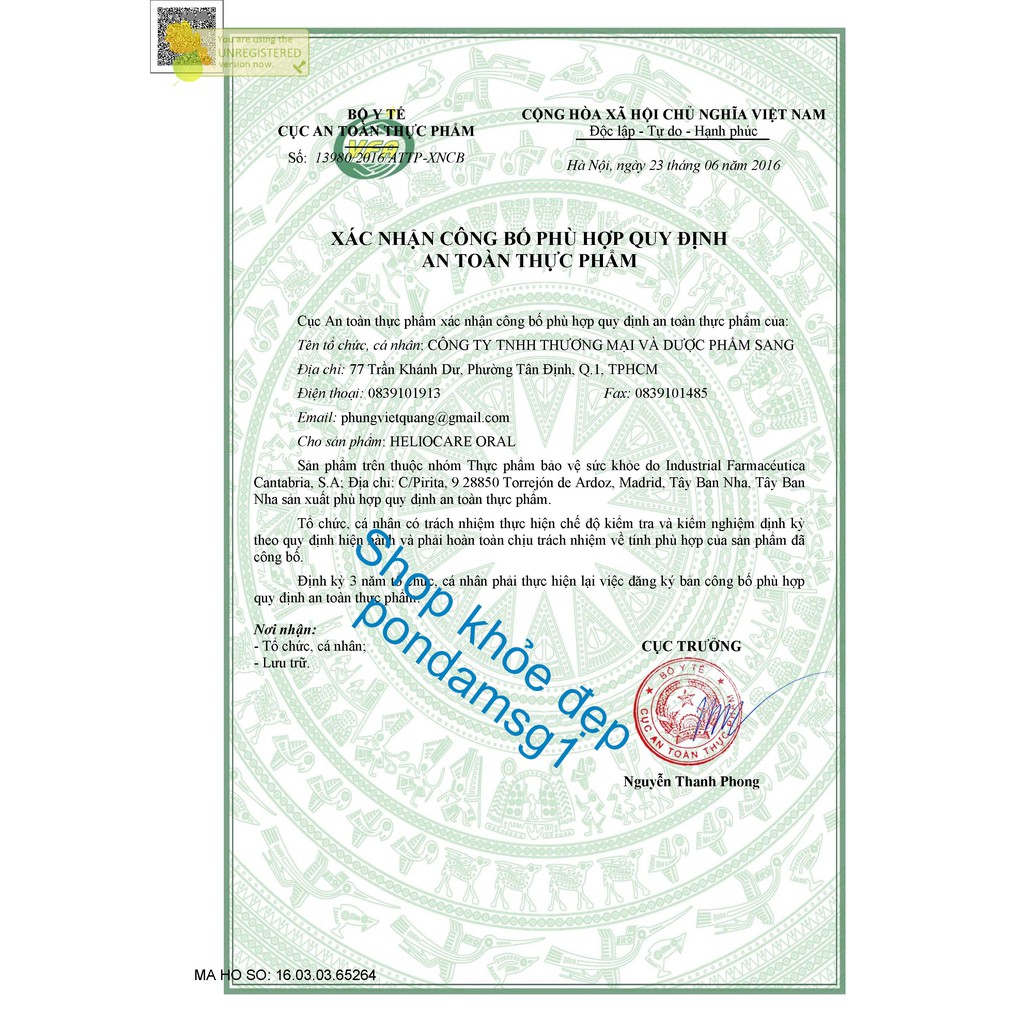 Viên Chống Nắng Toàn Thân Heliocare Ultra