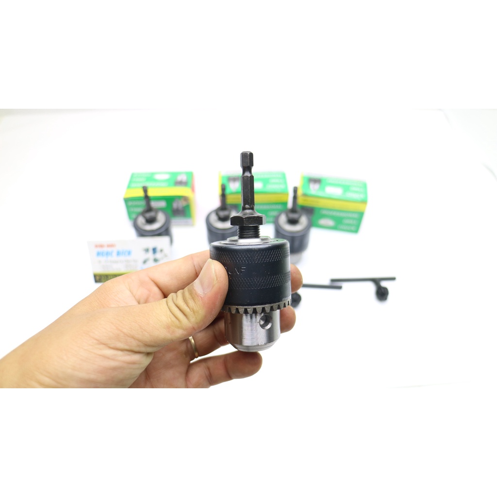 Đầu chuyển bắt vít sang khoan loại 13mm tiện lợi (kèm chuôi lục giác nhỏ)