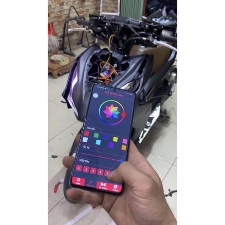 Mạch LED Audi A9-A11pro full 58 hiệu ứng. Điều chỉnh qua Bluetooth [Bảo hành 1 năm]