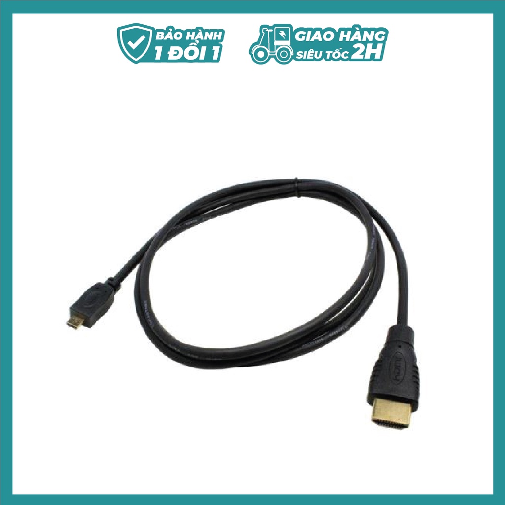 Cáp HDMI sang Micro HDMI 0.5M/1M cho Monitor