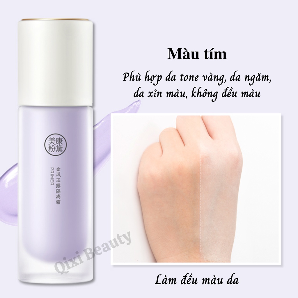 Kem Lót Trang Điểm Cho Da Ngăm Nâng Tone Dưỡng Ẩm Che Khuyết Điểm Mờ Lỗ Chân Lông Kiềm Dầu Nội Địa Trung MEIKING Primer