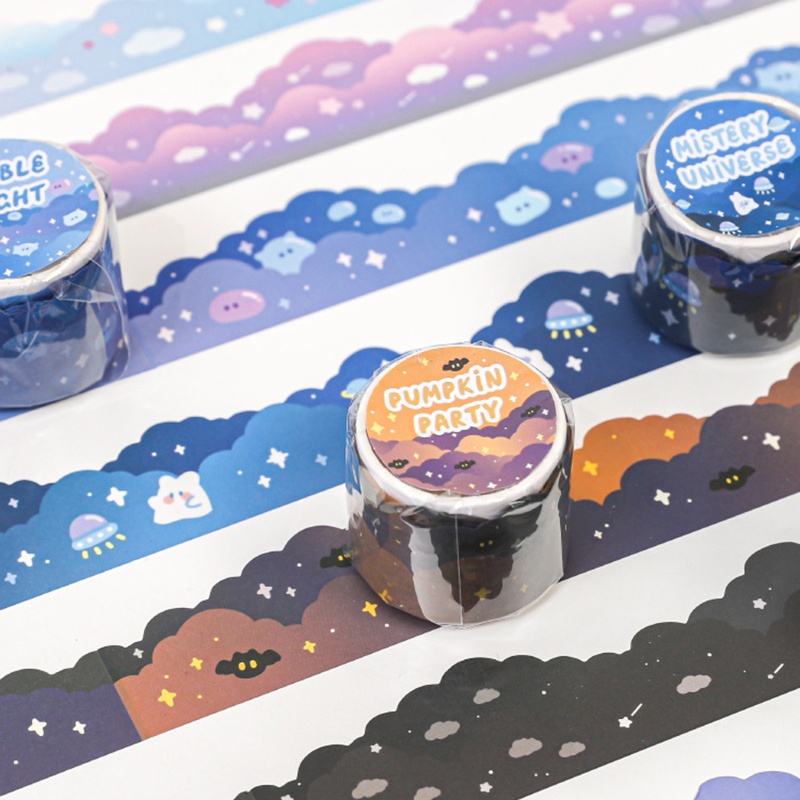 Cuộn Băng Washi Họa Tiết Hoạt Hình Dùng Trang Trí Album DIY