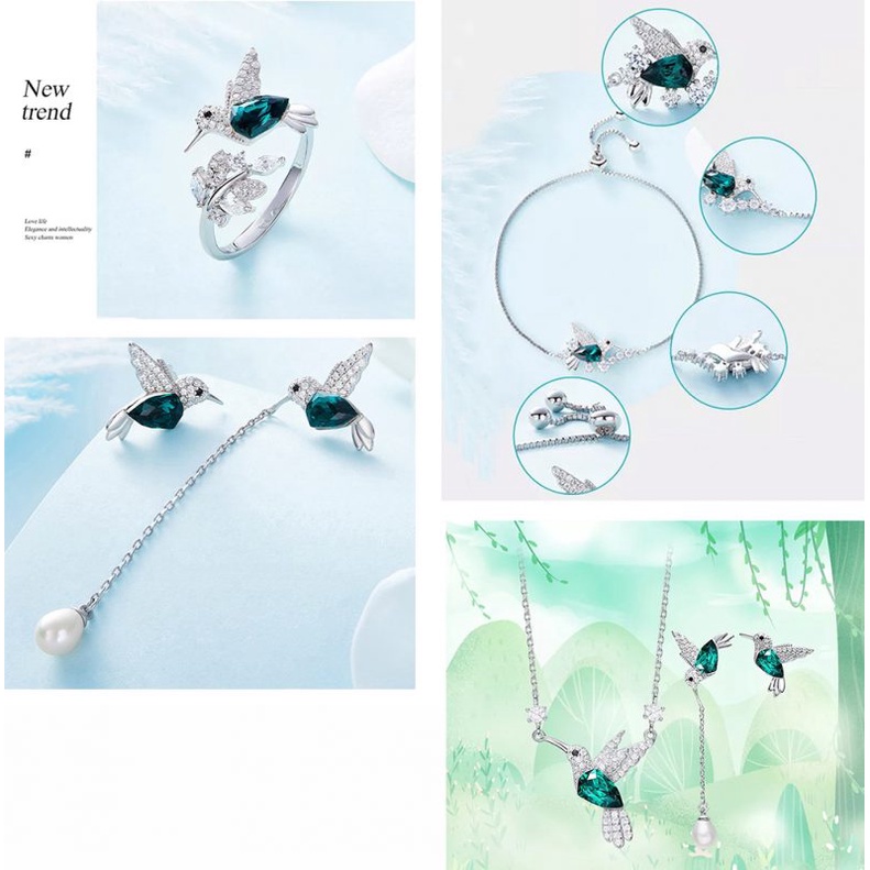 Julius Official | Combo Đồng hồ Julius JA-1322 + Bộ Trang sức ESME ES092