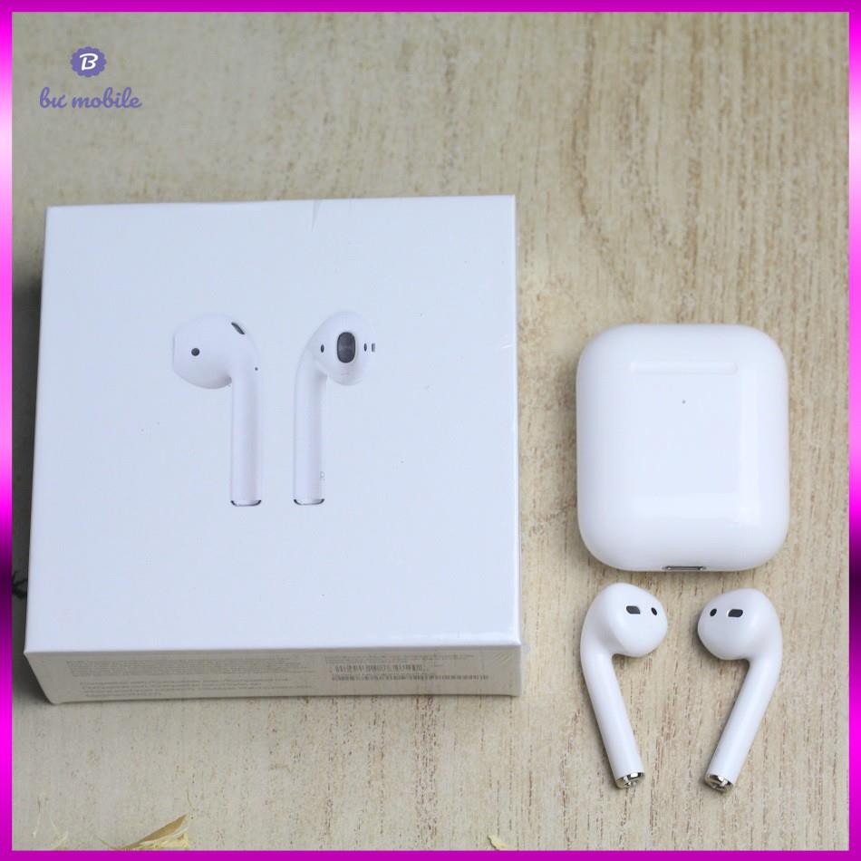 Tai Nghe Airpods 2 Bản cao cấp nhất - Định Vị - Đổi Tên - Sạc Không Dây - Tháo Tai Dừng Nhạc - Pin trâu 2021 | BigBuy360 - bigbuy360.vn